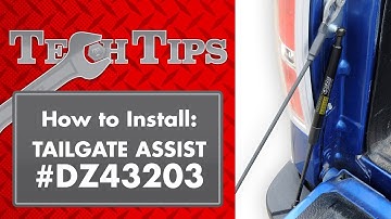 How to Install a Tailgate Assist – #DZ43203 – Tech Tips