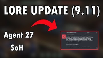 NEW LORE / AGENT 27 / SoH (Patch 9.11)