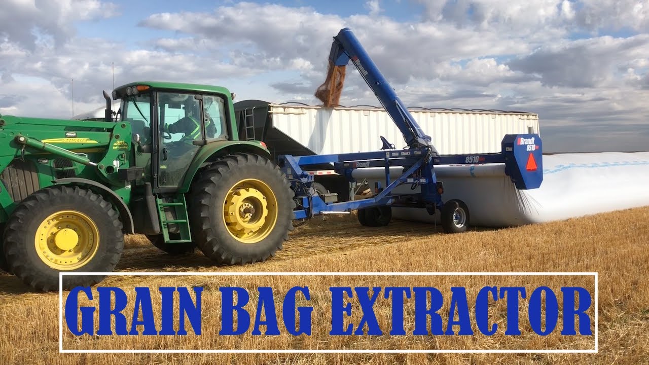 Extracting Grain Bags YouTube