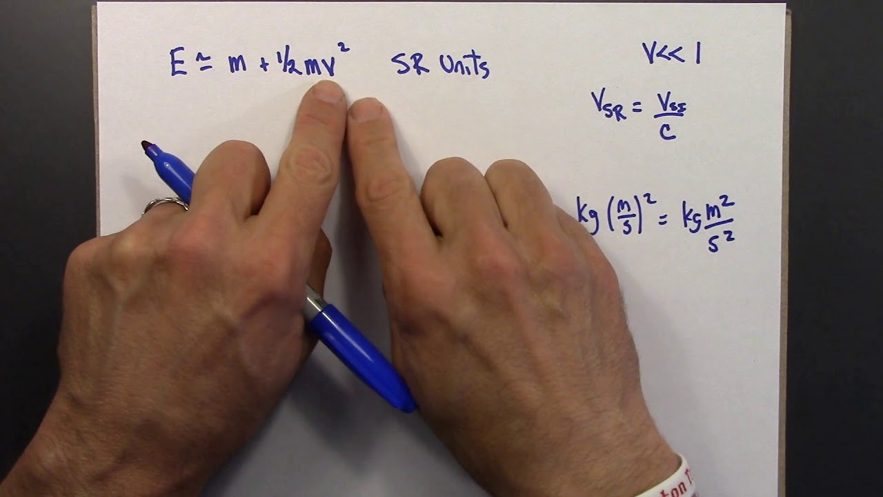 Relativity 09.08.  Relativistic Energy: Part II