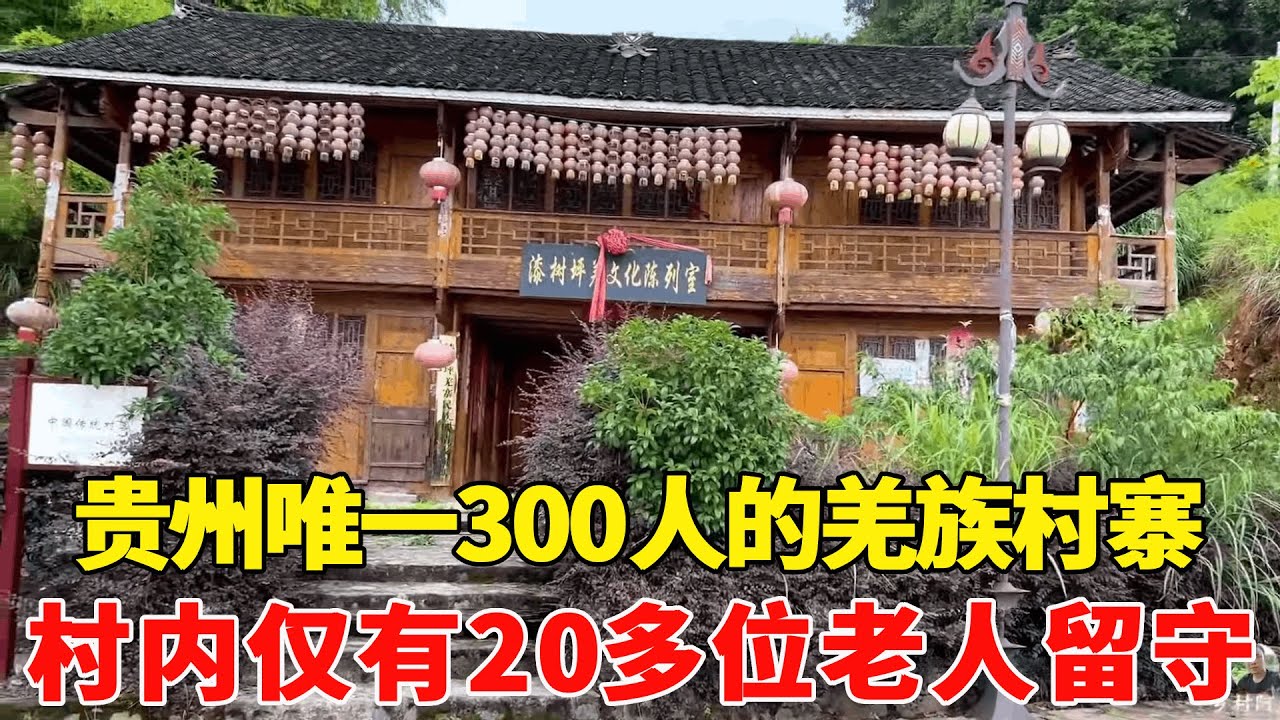 探访贵州唯一羌族村寨，300人的村子，仅有20多位老人留守！【乡村阿泰】