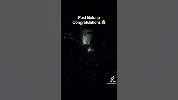 Thumbnail of Post Malone performs Congratulations (ft. Quavo) in Amsterdam Ziggo Dome #postmalone #quavo