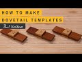 How to make Dovetail Templates | Paul Sellers