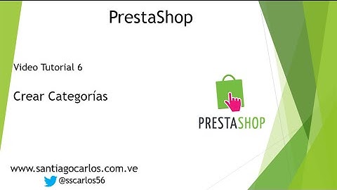 Video Tutorial 6 Curso de PrestaShop