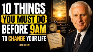 Famous 10 THINGS YOU MUST DO BEFORE 9AM TO CHANGE YOUR LIFE || BY JIM ROHN Net Worth