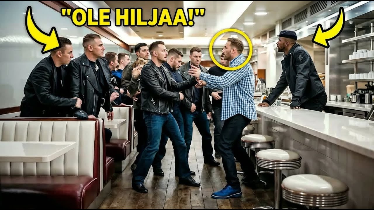 Muutama motoristi otti väärän veteraanin kohteeksi rekka-asemalla.