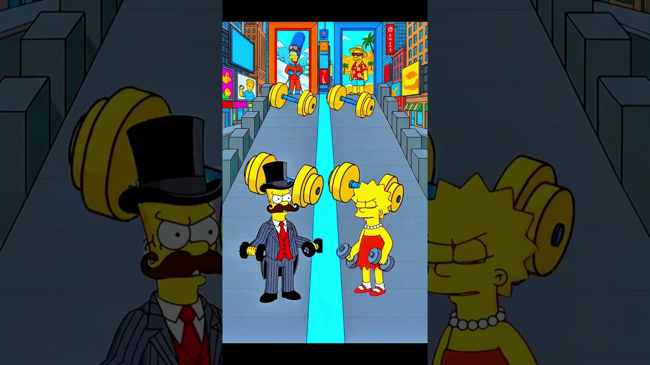 The Simpsons Around the World! 🇬🇧🇧🇷🇯🇵 Who Won?