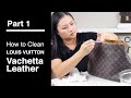 Cleaning Louis Vuitton Vachetta Leather | Delightful PM Part 1