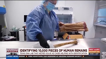 DNA-lab dat hielp bij het oplossen van zaken in Arizona en de identificatie van stoffelijke reste...