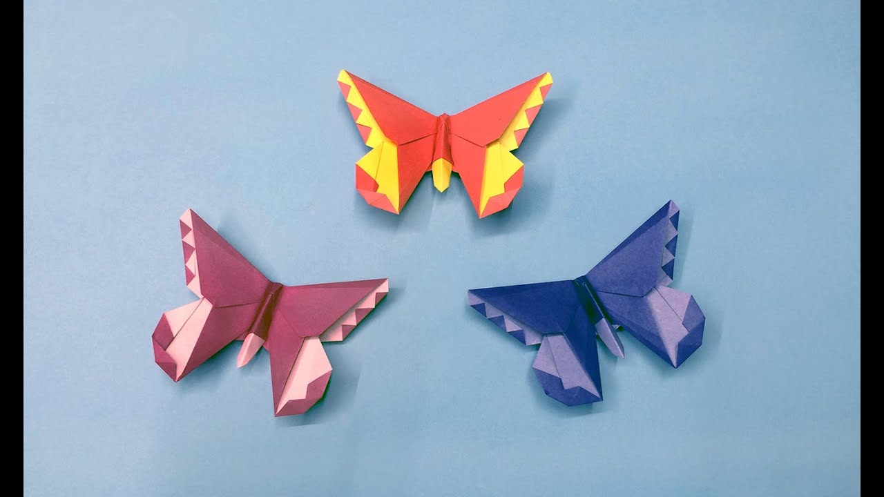 An Origami Butterfly for Ruthanne Bessman--The Arabesque