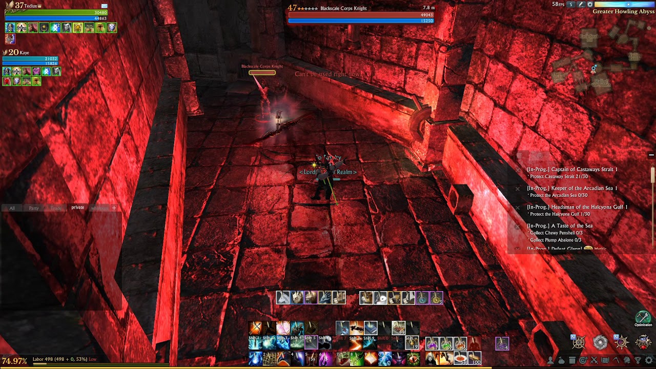 Archeage Unchained Greater Howling Abyss Dungeoun! YouTube