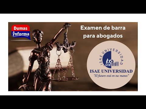 Inconstitucional de examen de barra para abogados dicen estudiantes del ISAE Universidad