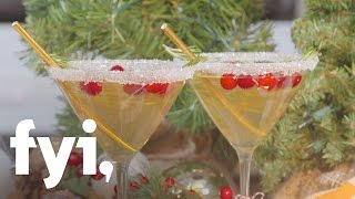 Elevate your holiday evenings with this super classy christmas
tree-themed martini recipe. check out exclusive fyi content: website -
http://www.fyi.tv faceb...