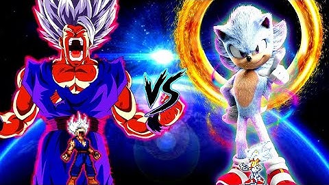Gohan Beast V2 OP VS Sonic Chaos V4 JVL OP (all form) in Jump Force Mugen