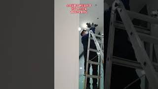 소방공사 스프링쿨러헤드 공사 후 천장텍스 조립 ㅡ 2025년 2월17일 월요일