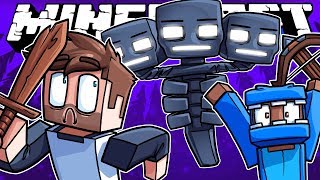 Spawning The Wither Was Our Biggest Mistake Yet - Minecraft Funny Moments