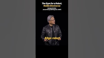 the Gym for a Robot, Nvidia Omniverse [Nvidia GTC2024 Jensen Huang CEO Keynote, TalkIT] #shorts