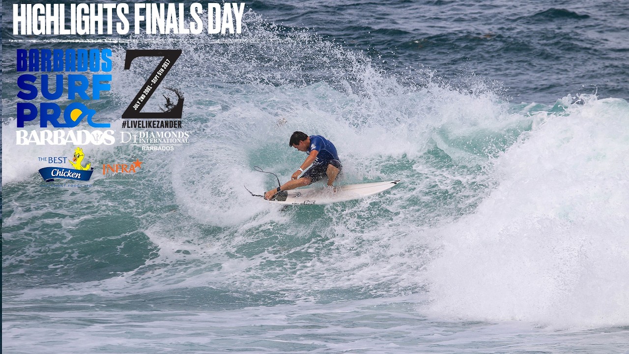 Highlights: BTMI Barbados Surf Pro and Live Like Zander Junior Pro - Finals Day