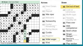 CROSSWORD PUZZLE
