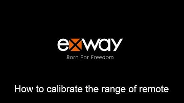 How to calibrate the range of remote