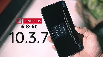 OxygenOS 10.3.7 rolling out for OnePlus 6 and 6T w/ New Gaming Tool feature & Nov Security patch