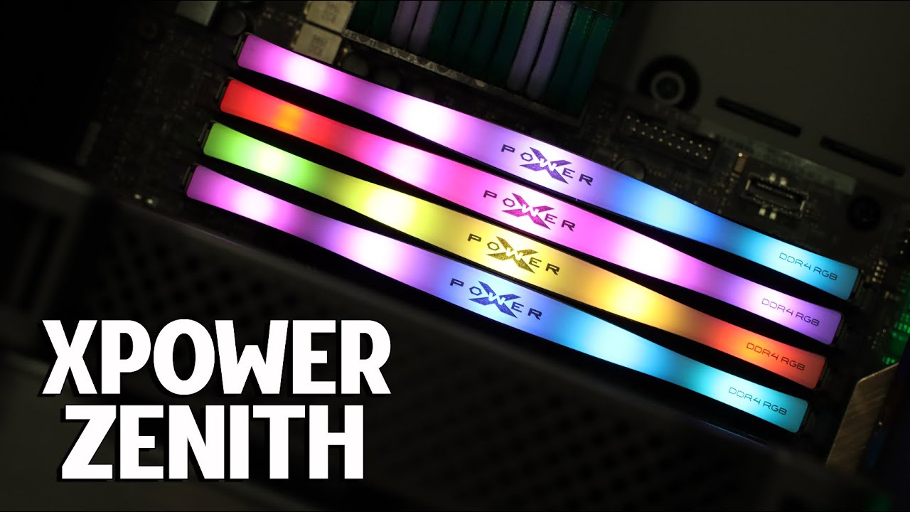 Low-Profile RGB RAM - Silicon Power Zenith Overview - YouTube