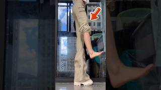 The Secret Behind Her Height#shorts