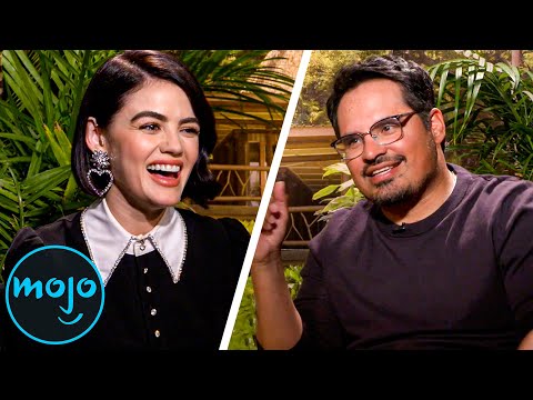 Lucy Hale and Michael Peña Talk YouTube Guilty Pleasures - Fantasy Island Cast Interview