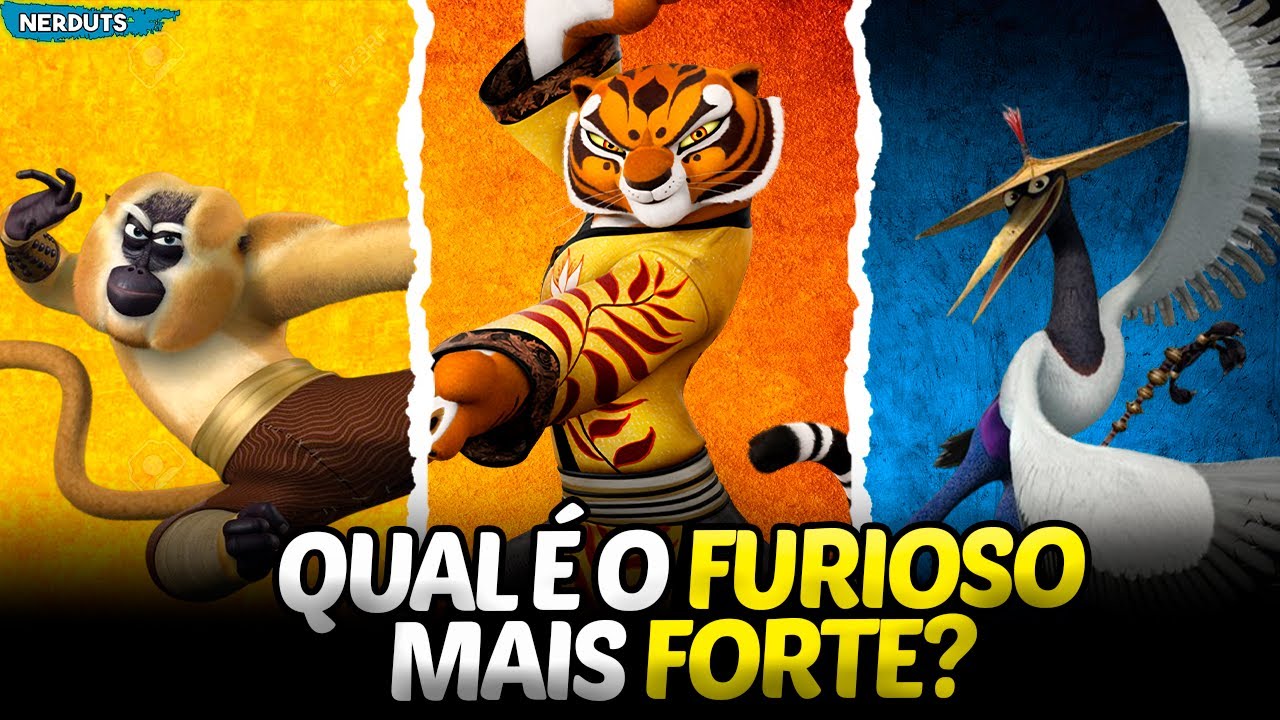 QUAL DOS 5 FURIOSOS É O MAIS FORTE? RANK DOS CINCO FURIOSOS DE KUNG FU PANDA