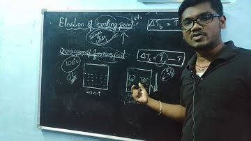SOLUTIONS I Colligative properties I Elevation of boiling point ,depression of freezing point