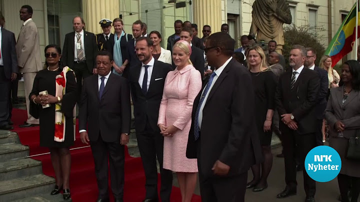 81 years after King Olav, Crown Prince Haakon and Crown Princess Mette-Marit visit Ethiopia