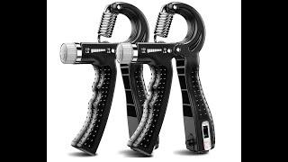 KDG Hand Grip Strengthener | Grip Strength Trainer | Muscle Building and Injury Recovery