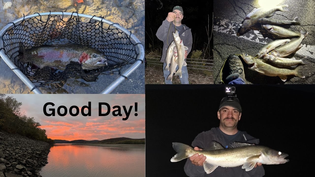 Ловля аллегейской форели и аллегейского судака!