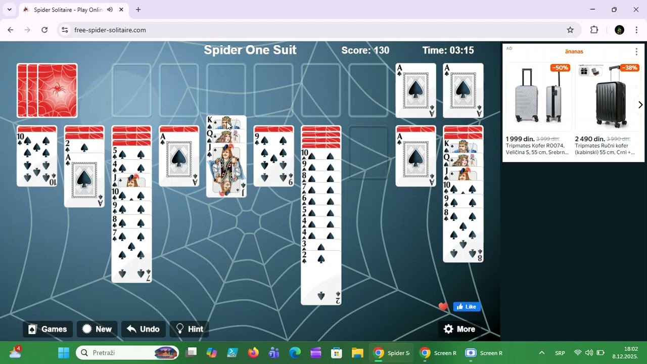 Spider Solitaire