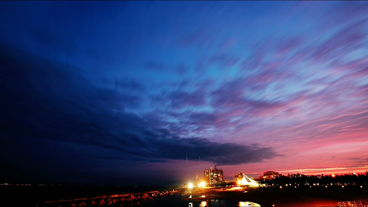 Blue Colorful Sky Video