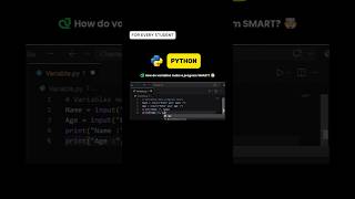 Simple Python Tutorial: Variables #coding #python #shorts