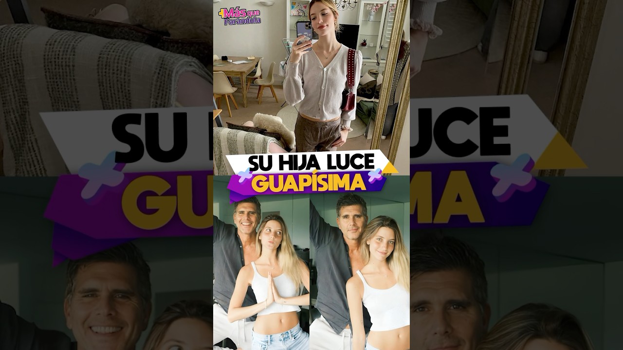 La hija de Cristian Meier es guapísima.