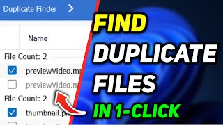 How to Find Duplicate Files in Windows 11 | Find and Delete Duplicate Files Windows 11