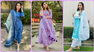 Summer indian suits collection for awesome colors ideas | Salwar suits designs | soft colours suits screenshot 3