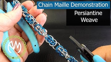 Chain Maille Tutorial - Persiantine Weave