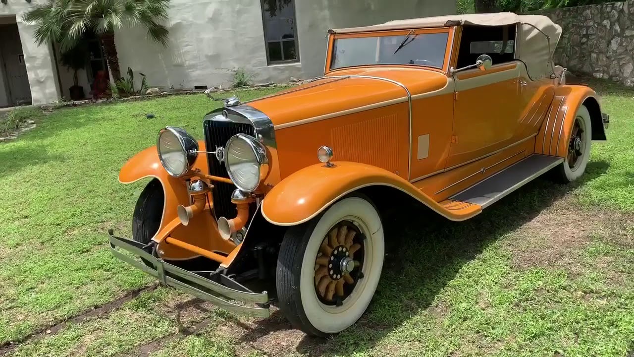 1929 Cadillac 314-B Walk Around Running H Collection