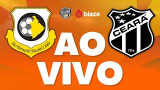 SÃO BERNARDO 0 X 0 CEARÁ PÊNALTIS AO VIVO AGORA🔥| COPA DO BRASIL 2026 AO VIVO | DIRETO DO PR