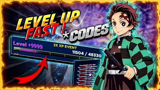 [+30 New Codes] Infinite EXP Glitch grind method Slayers Unleashed + How to level up quickly?