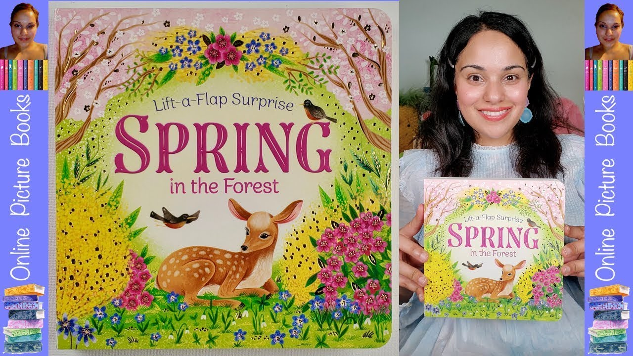 Spring In The Forest - Lift a Flap Surprise Board Book! Books For Kids ...