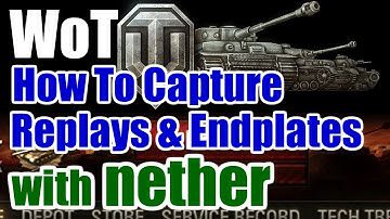 World of Tanks: How to save replays
