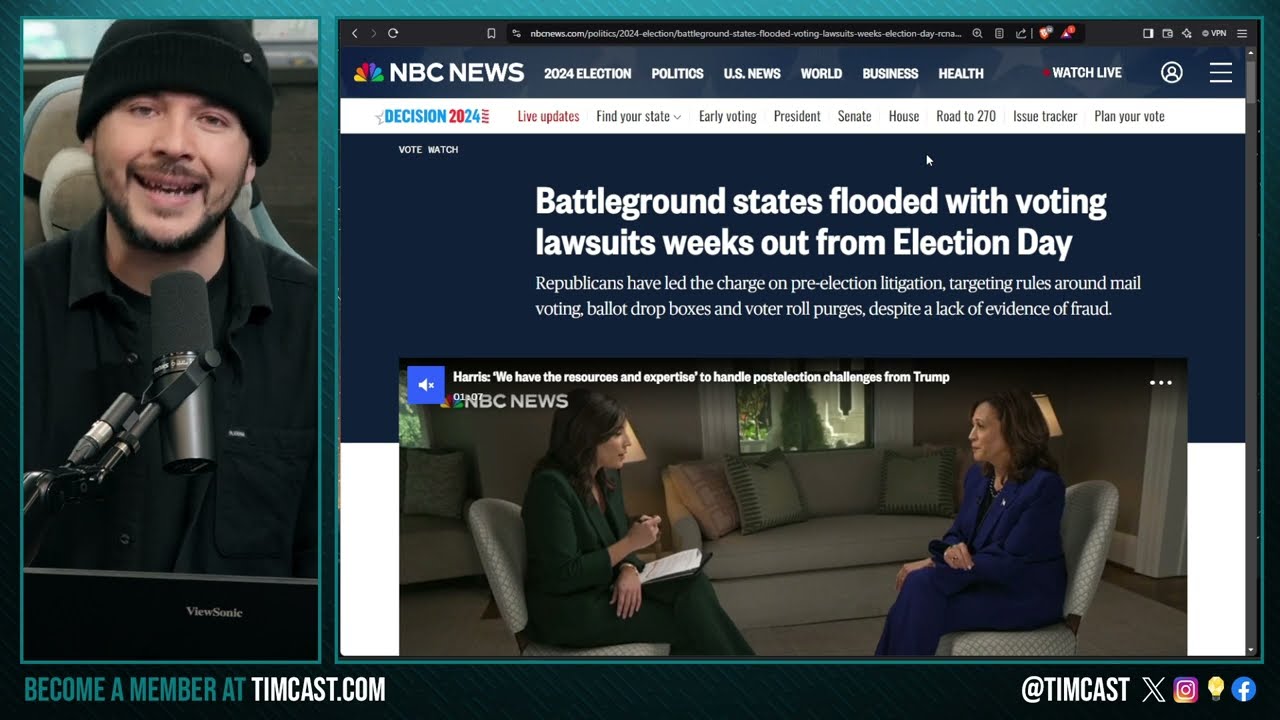 Democrat AND Republicans Begin WAVES Of Lawsuits, Election Results Will NOT BE On The 5th, Civil War