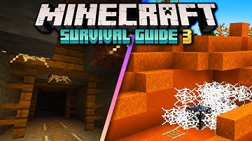Exploring an Abandoned Mineshaft! ▫ Minecraft Survival Guide S3 ▫ Tutorial Let