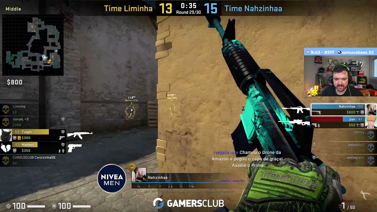 Duelo da Tribo - Nahzinhaa ganhou o CLUTCH - Cortes Virais