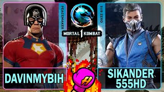 Mk1 Davinmybih Peacemaker Vs Ander555Hd Sub-Zeromortal Kombat 14K 60ᶠᵖˢ