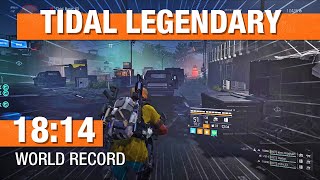 Division 2 Speedrun - Tidal Basin Legendary 18:14 [KIT]